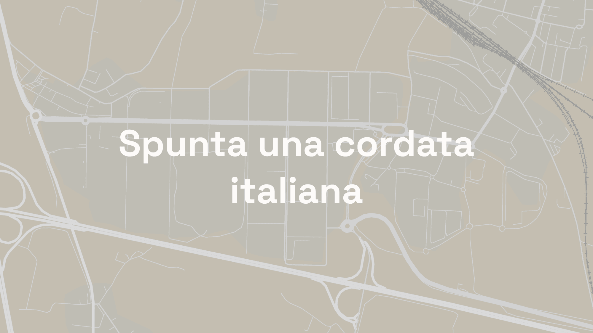 Spunta una cordata italiana